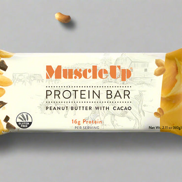 Peanut Butter with Cacao Nibs - Muscle Up Bars