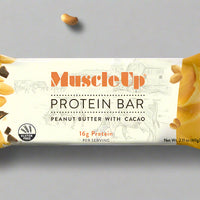 Peanut Butter with Cacao Nibs - Muscle Up Bars