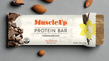 Delicious Chocolate Chip Protein Bars - Muscle Up Bars