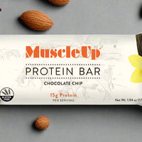 Delicious Chocolate Chip Protein Bars - Muscle Up Bars